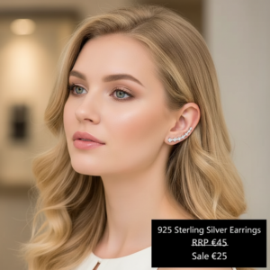 Ear Climbers  925 Sterling Silver