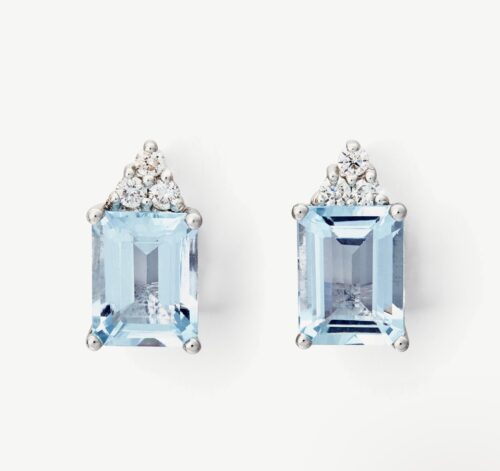 Aquamarine Studs - Image 6