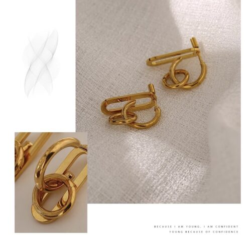 That Girl Earrings - Gold Plated - Image 13