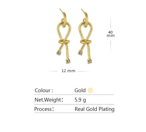 Forget me Knots - Gold Plated - Image 6