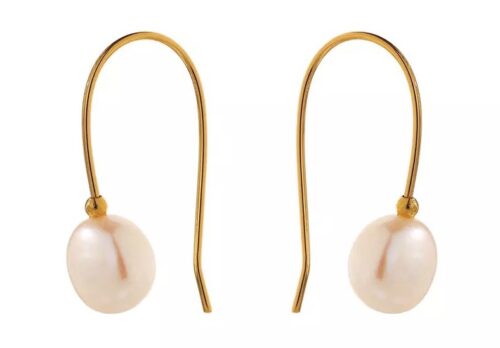 Pearl Drop - Gold Plated