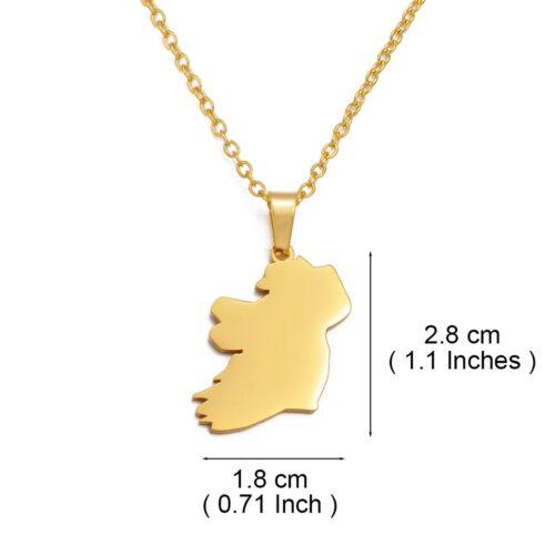 Ireland necklace Gold Plated - Image 2