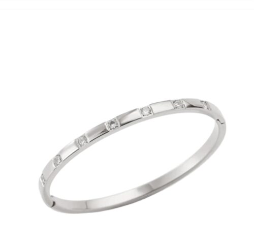 Platinum Plated Bangle