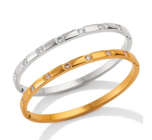 Platinum Plated Bangle - Image 3