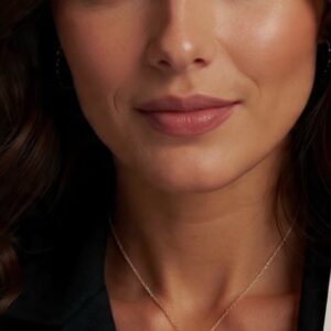 Solitaire Gold Vermeil Gold Plated Sterling Silver